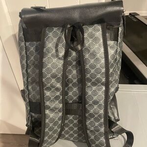 Stylish Black and Gray Backpack